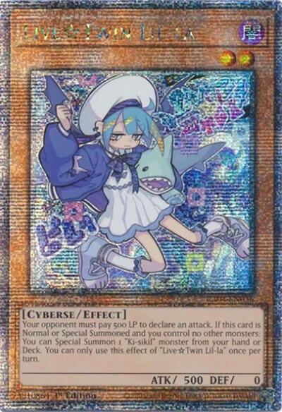 LiveTwin Lil-la (Quarter Century Secret Rare) [RA04-EN036-QCSR]