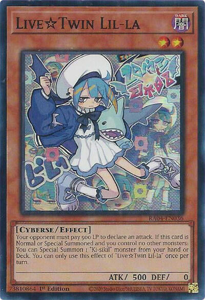 LiveTwin Lil-la (Super Rare) [RA04-EN036-SuR]