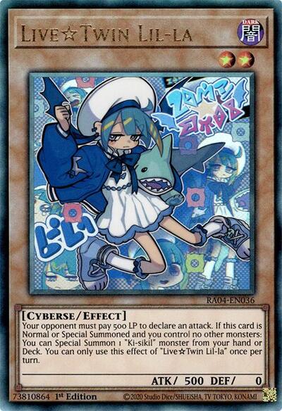 LiveTwin Lil-la (Ultimate Rare) [RA04-EN036-UmR]
