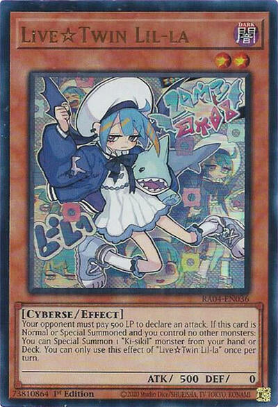 LiveTwin Lil-la (Ultra Rare) [RA04-EN036-UR]