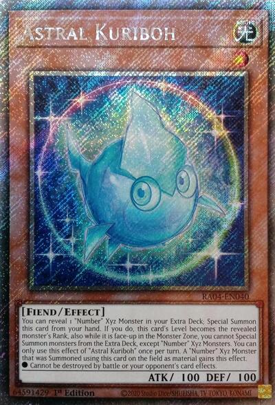 Astral Kuriboh (Platinum Secret Rare) [RA04-EN040-PlSR]