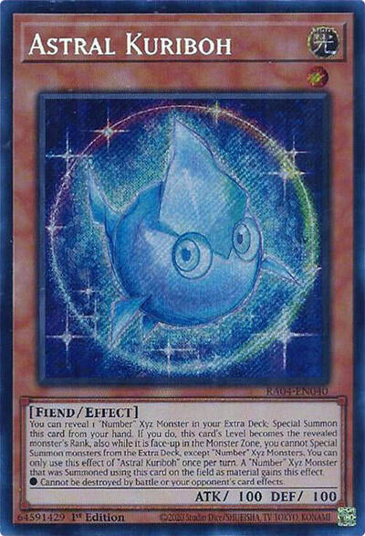 Astral Kuriboh (Secret Rare) [RA04-EN040-SeR]