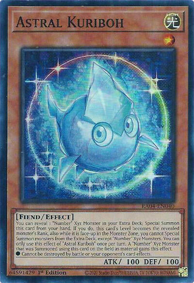 Astral Kuriboh (Super Rare) [RA04-EN040-SuR]
