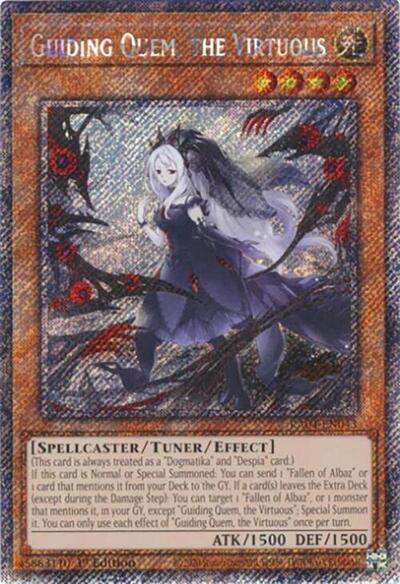 Guiding Quem, the Virtuous (Platinum Secret Rare) [RA04-EN043-PlSR]