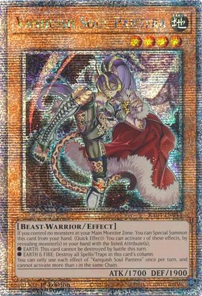 Vanquish Soul Pantera (Quarter Century Secret Rare) [RA04-EN044-QCSR]