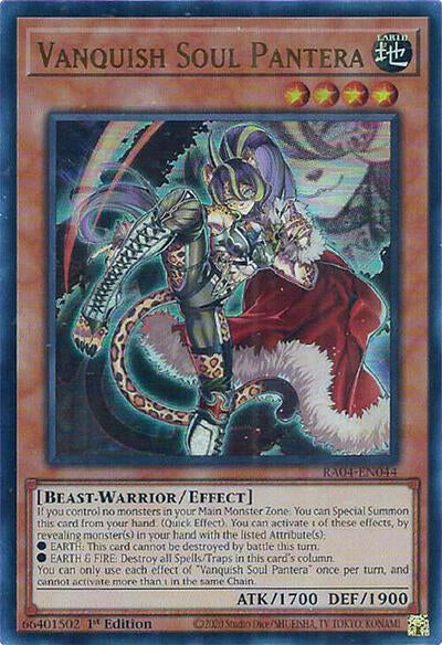 Vanquish Soul Pantera (Ultra Rare) [RA04-EN044-UR]