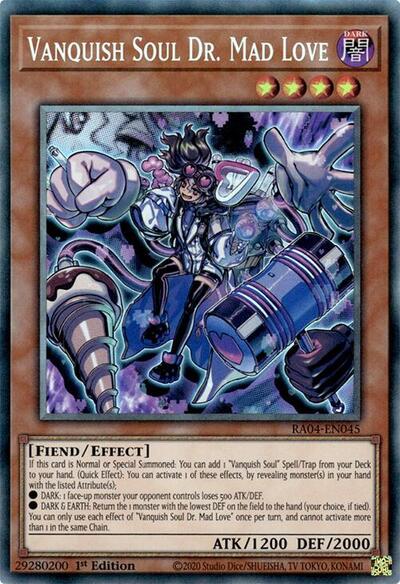 Vanquish Soul Dr. Mad Love (Collector's Rare) [RA04-EN045-CR]