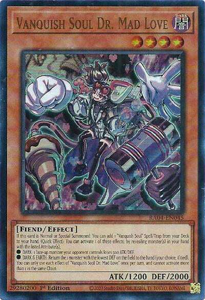 Vanquish Soul Dr. Mad Love (Ultra Rare) [RA04-EN045-UR]