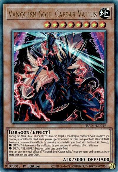 Vanquish Soul Caesar Valius (Ultimate Rare) [RA04-EN046-UmR]