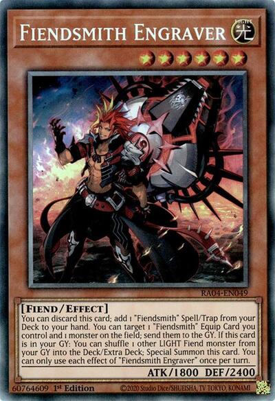 Fiendsmith Engraver (Collector's Rare) [RA04-EN049-CR]