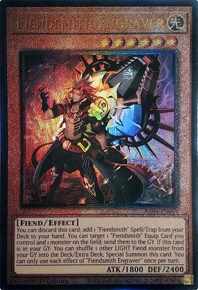 Fiendsmith Engraver (Ultimate Rare) [RA04-EN049-UmR]