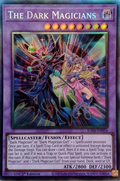 The Dark Magicians (Collector's Rare) [RA04-EN054-CR]