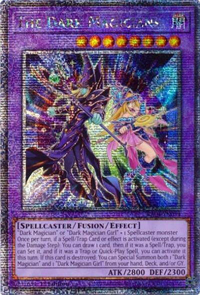 The Dark Magicians (Quarter Century Secret Rare) [RA04-EN054-QCSR]