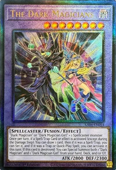 The Dark Magicians (Ultimate Rare) [RA04-EN054-UmR]