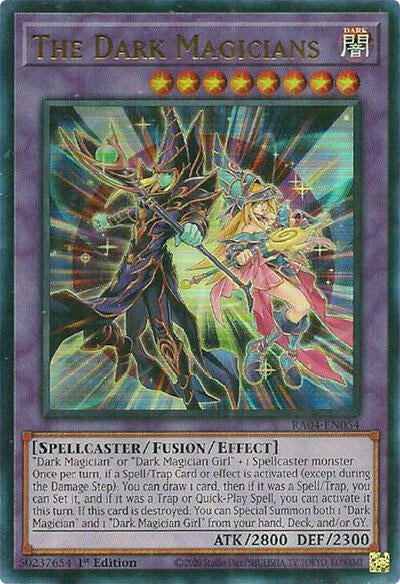 The Dark Magicians (Ultra Rare) [RA04-EN054-UR]