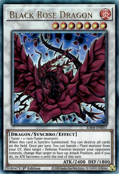 Black Rose Dragon (Ultimate Rare) [RA04-EN057-UmR]