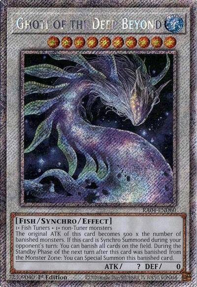 Ghoti of the Deep Beyond (Platinum Secret Rare) [RA04-EN060-PlSR]