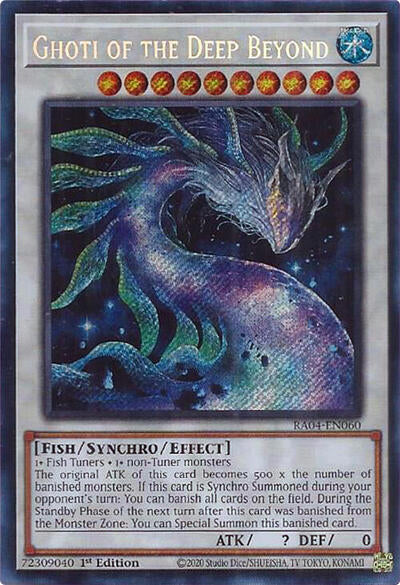 Ghoti of the Deep Beyond (Secret Rare) [RA04-EN060-SeR]