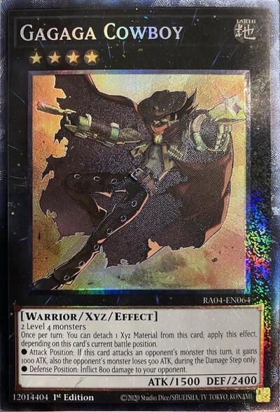 Gagaga Cowboy (Collector's Rare) [RA04-EN064-CR]