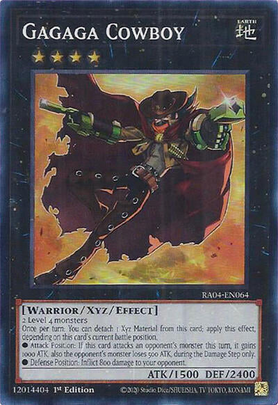 Gagaga Cowboy (Super Rare) [RA04-EN064-SuR]