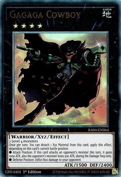 Gagaga Cowboy (Ultimate Rare) [RA04-EN064-UmR]