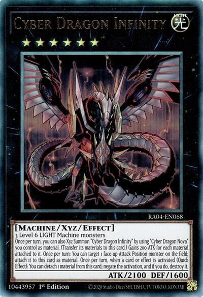 Cyber Dragon Infinity (Ultimate Rare) [RA04-EN068-UmR]