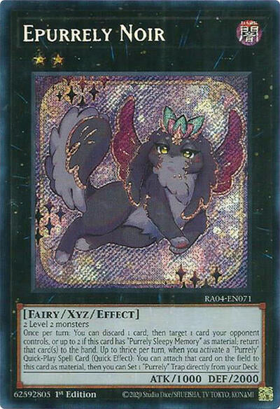 Epurrely Noir (Secret Rare) [RA04-EN071-SeR]