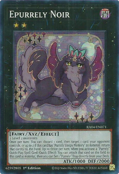 Epurrely Noir (Super Rare) [RA04-EN071-SuR]