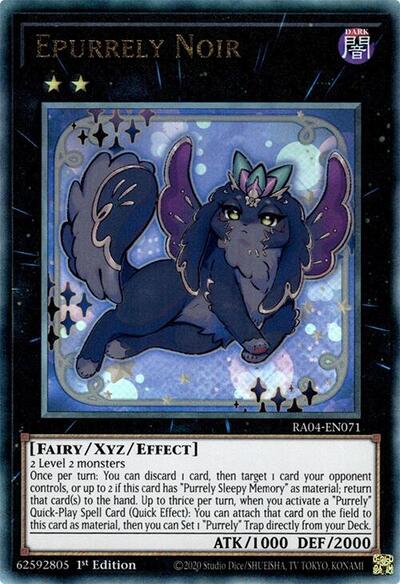 Epurrely Noir (Ultimate Rare) [RA04-EN071-UmR]