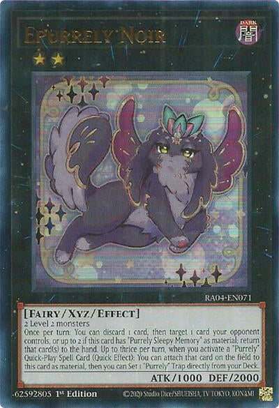 Epurrely Noir (Ultra Rare) [RA04-EN071-UR]