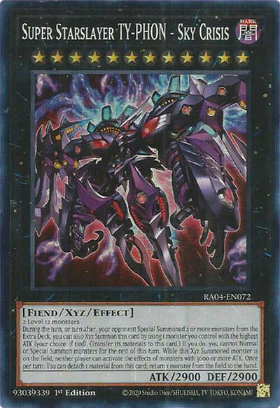 Super Starslayer TY-PHON - Sky Crisis (Super Rare) [RA04-EN072-SuR]