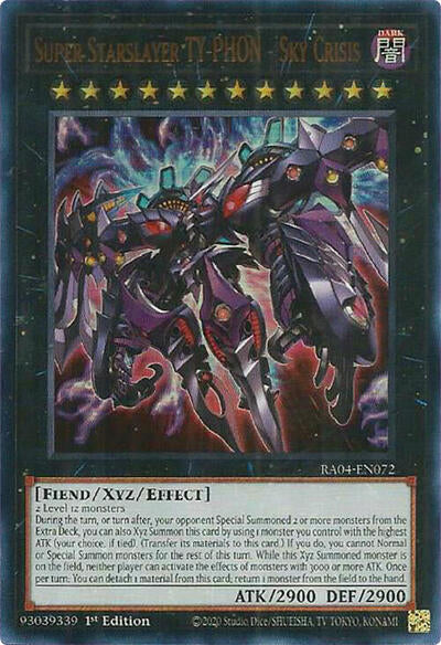 Super Starslayer TY-PHON - Sky Crisis (Ultra Rare) [RA04-EN072-UR]