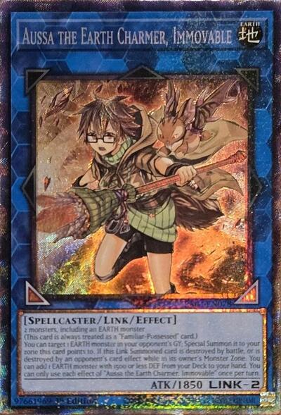 Aussa the Earth Charmer, Immovable (Collector's Rare) [RA04-EN078-CR]