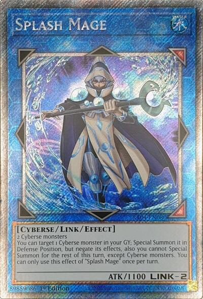 Splash Mage (Platinum Secret Rare) [RA04-EN080-PlSR]