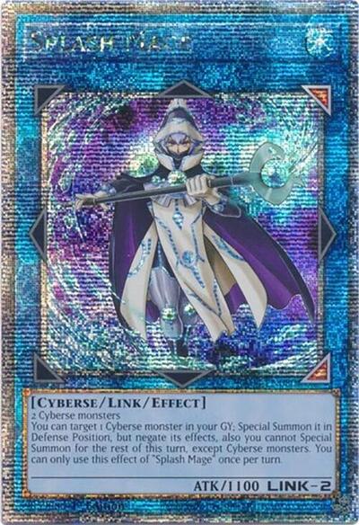 Splash Mage (Quarter Century Secret Rare) [RA04-EN080-QCSR]