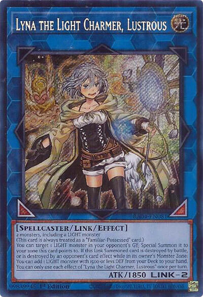 Lyna the Light Charmer, Lustrous (Secret Rare) [RA04-EN081-SeR]