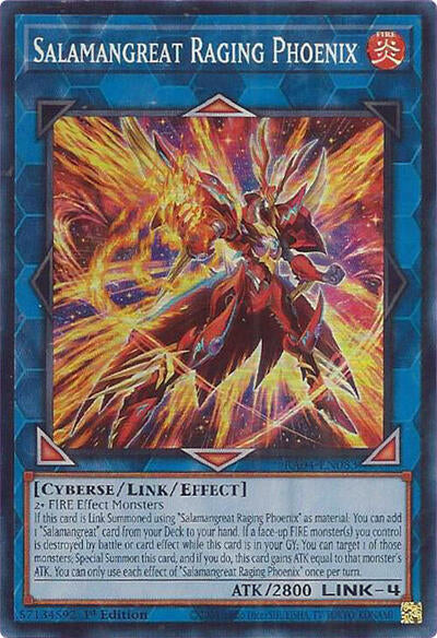 Salamangreat Raging Phoenix (Super Rare) [RA04-EN083-SuR]