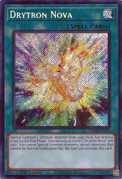 Drytron Nova (Secret Rare) [RA04-EN097-SeR]