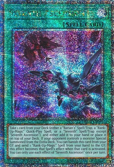 Seventh Ascension (Quarter Century Secret Rare) [RA04-EN098-QCSR]