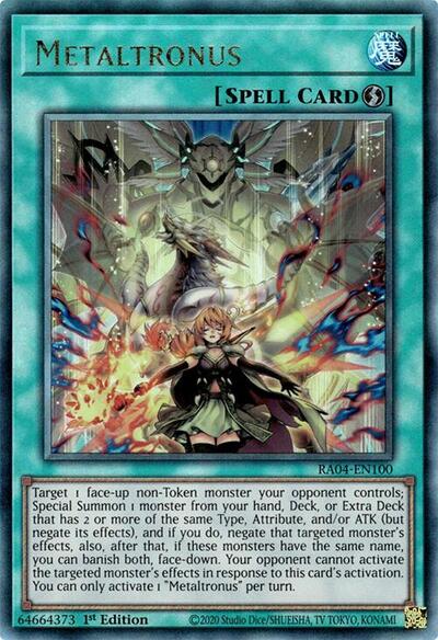 Metaltronus (Ultimate Rare) [RA04-EN100-UmR]