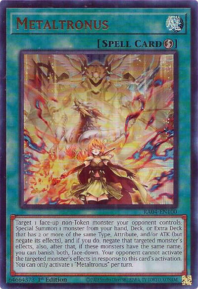 Metaltronus (Ultra Rare) [RA04-EN100-UR]