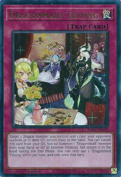 Dragonmaid Tidying (Ultra Rare) [RA04-EN102-UR]