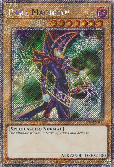 Dark Magician (Platinum Secret Rare) (C) [RA04-EN106-PlSR-C]