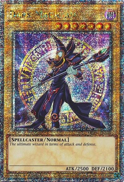 Dark Magician (Quarter Century Secret Rare) (B) [RA04-EN106-QCSR-B]