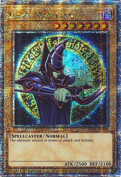 Dark Magician (Quarter Century Secret Rare) (A) [RA04-EN106-QCSR-A]
