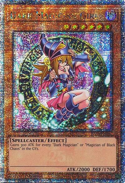 Dark Magician Girl (Quarter Century Secret Rare) (B) [RA04-EN107-QCSR-B]