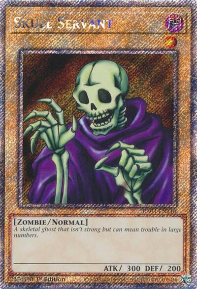 Skull Servant (Platinum Secret Rare) [RA04-EN110-PlSR]