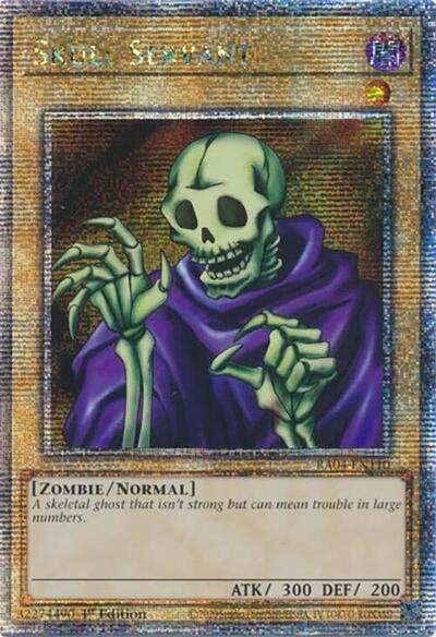 Skull Servant (Quarter Century Secret Rare) [RA04-EN110-QCSR]