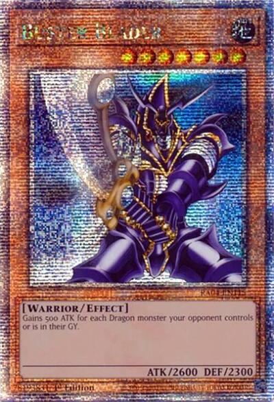 Buster Blader (Quarter Century Secret Rare) [RA04-EN115-QCSR]