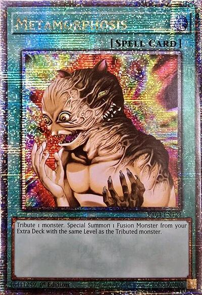 Metamorphosis (Quarter Century Secret Rare) [RA04-EN123-QCSR]